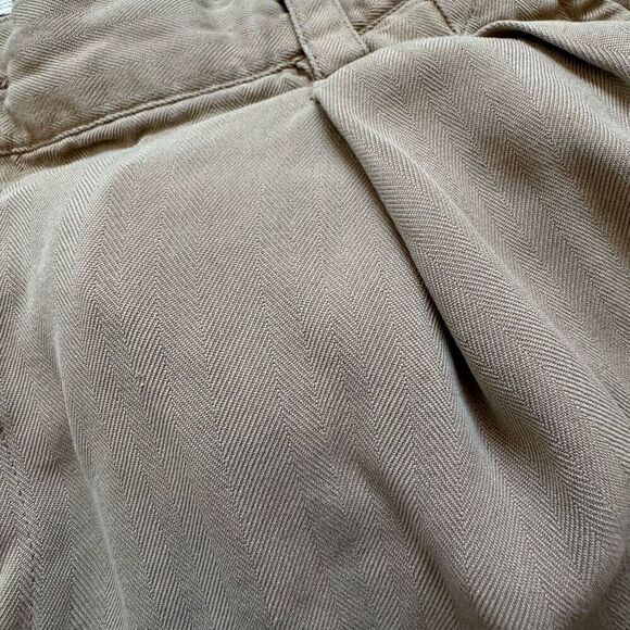 Tommy Bahama Men's Vintage 90s Relaxed Fit Chino Shorts Tan Size 38 100% Silk - Picture 5 of 16